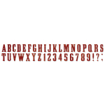 SIZZIX SIZZLITS ЩАНЦИ ЗА ИЗРЯЗВАНЕ - WANTED ALPHABET