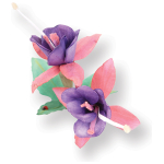 SIZZIX THINLITS ЩАНЦИ ЗА ИЗРЯЗВАНЕ - FLOWER, FUCHSIA