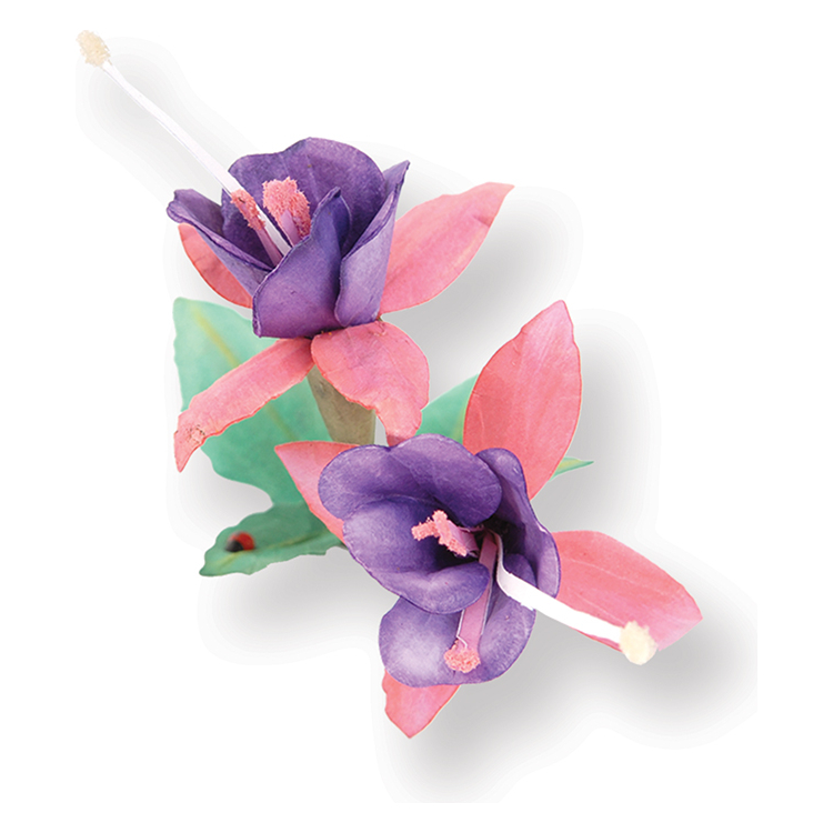 658858-89662 SIZZIX THINLITS ЩАНЦИ ЗА ИЗРЯЗВАНЕ - FLOWER, FUCHSIA - Изображение 1