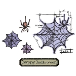 SIZZIX FRAMELITS ЩАНЦИ ЗА ИЗРЯЗВАНЕ - COBWEB BLUEPRINT