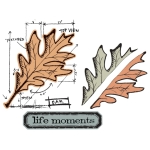 SIZZIX FRAMELITS ЩАНЦИ ЗА ИЗРЯЗВАНЕ - LEAF BLUEPRINT