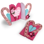 SIZZIX THINLITS ЩАНЦИ ЗА ИЗРЯЗВАНЕ - CARD, CANDY CANE FOLD