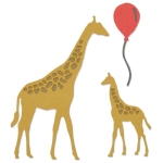 SIZZIX THINLITS ЩАНЦИ ЗА ИЗРЯЗВАНЕ - GIRAFFES