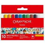 CARAN D'ACHE SCHOOL ВОСЪЧНИ ПАСТЕЛИ 10 ЦВ.