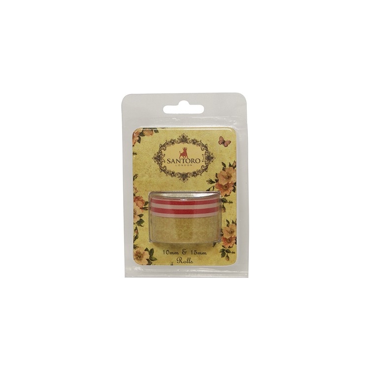 SANTORO WASHI TAPE - ЛЕПЕНКА ЗА ДЕКОРАЦИЯ КОМПЛЕКТ - SNWT002 - Изображение 1