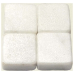 MOSAIKSTEIN МОЗАЙКА 10X10X8ММ 250ГР M24-10B - BIANCO CARRARA
