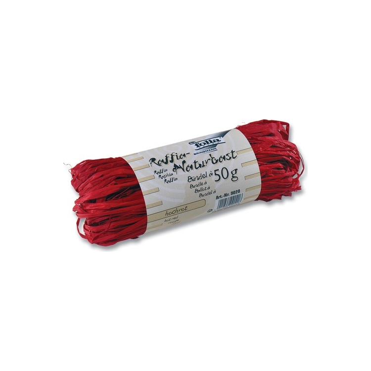 902000-84662 FOLIA РАФИЯ ЧЕРВЕНА 50 ГР. - Изображение 1