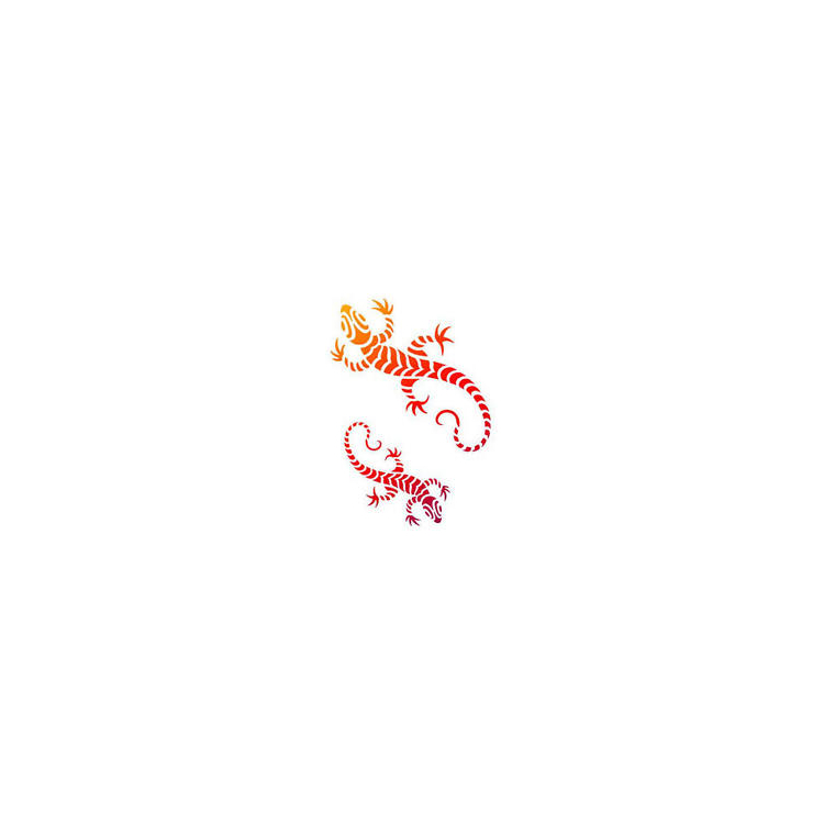 VIVA DECOR УНИВЕРСАЛЕН ШАБЛОН A4 - GECKO - Изображение 1