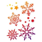 VIVA DECOR УНИВЕРСАЛЕН ШАБЛОН A3 - FILIGREE FLAKES
