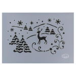 VIVA DECOR УНИВЕРСАЛЕН ШАБЛОН A4 - WINTER LANDSCAPE