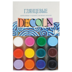 DECOLA АКРИЛНА БОЯ ГЛАНЦ 12 Х 20 МЛ