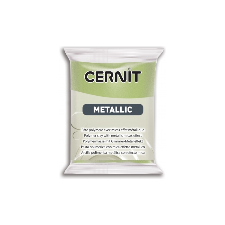 pate-polymere-cernit-metallic CERNIT METALLIC ЗЕЛЕНО 56 ГР - Изображение 1