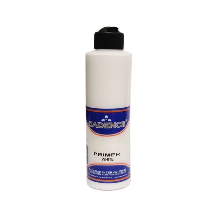 primer-500-ml CADENCE АКРИЛЕН ГРУНД НА ВОДНА ОСНОВА PRIMER WHITE 500 МЛ. - Изображение 1