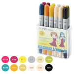 COPIC CIAO КОМПЛЕКТ - 12 ЦВ. MANGA SET