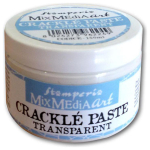 STAMPERIA CRACKLE PASTE 150 МЛ - TRANSPARENT K3P50