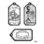 VIVA DECOR СИЛИКОНОВИ ПЕЧАТИ - TAGS PARIS