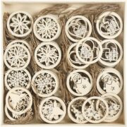 CREATIV КОЛЕДНИ ФИГУРИ ЗА ДЕКОРАЦИЯ 8СМ - 56808