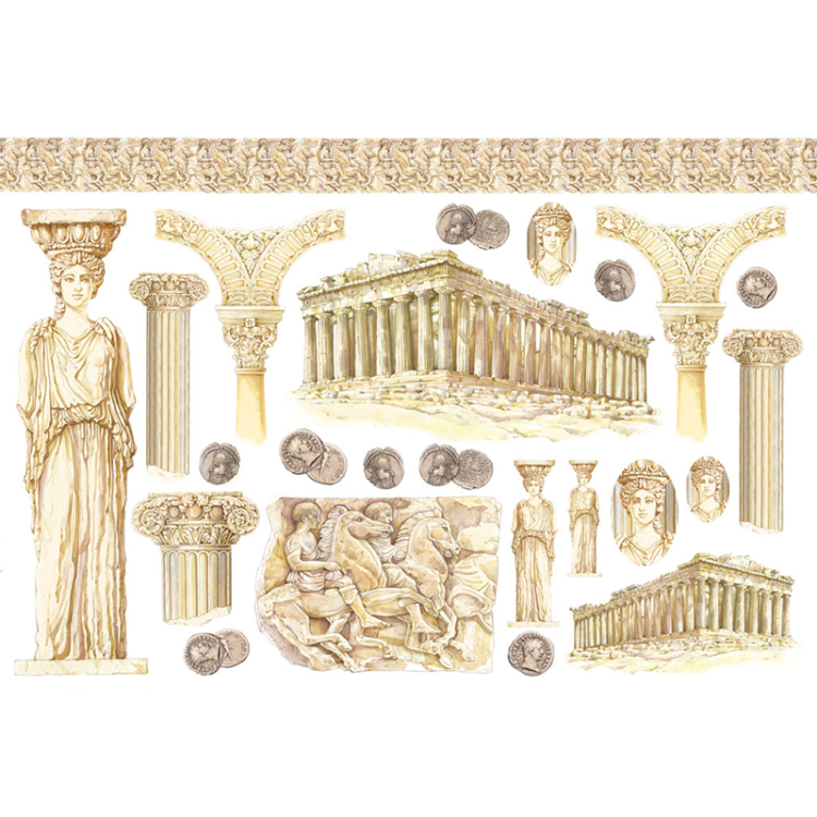 711181-107043 STAMPERIA ДЕКУПАЖНА ОРИЗОВА ХАРТИЯ 48/33 - DFS118 - Изображение 1