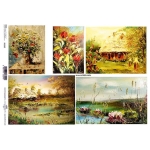 ITD COLLECTION ДЕКУПАЖНА ОРИЗОВА ХАРТИЯ А4 - R1212