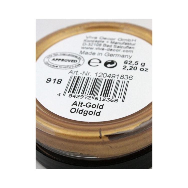 VIVA DECOR INKA GOLD 62.5 G - OLD GOLD - Изображение 4