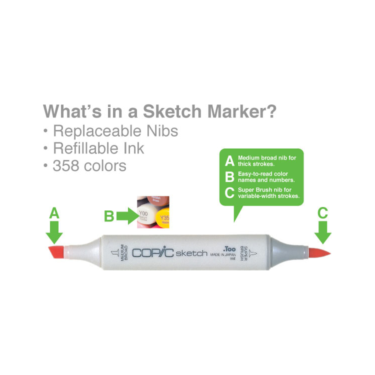 COPIC SKETCH MARKER - BG-13 - Изображение 3
