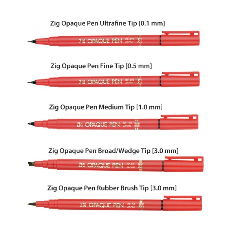 HOLTZ OPAQUE PEN TYP B - SEPIA - Изображение 2