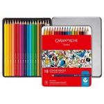 CARAN D'ACHE SCHOOL АКВАРЕЛНИ МОЛИВИ 18 ЦВ. - Изображение 3