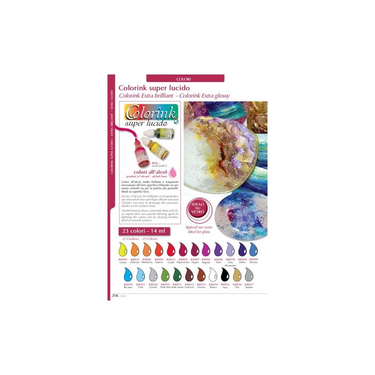 STAMPERIA COLOR INK 14 ML - KAV02 TANGERINE - Изображение 3
