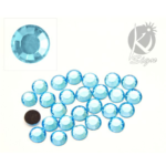KI-SIGN HOT FIX КРИСТАЛИ 4 MM 80 БР - CLEAR BLUE