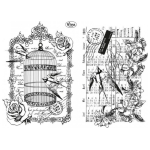VIVA DECOR СИЛИКОНОВИ ПЕЧАТИ - BIRDCAGE & SWALLOWS - Изображение 2