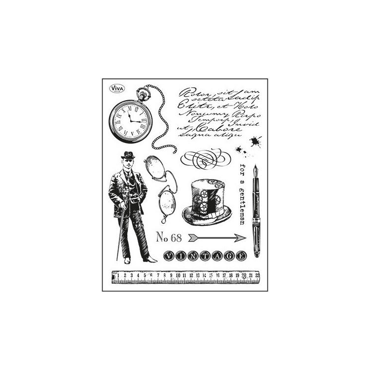 VIVA DECOR СИЛИКОНОВИ ПЕЧАТИ - GENTLEMAN - Изображение 2