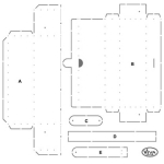 VIVA DECOR ПОДАРЪЧЕН ШАБЛОН 30 Х 30 СМ - 4008 017 00 - Изображение 2