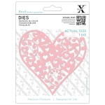 DOCRAFTS ЩАНЦИ ЗА ИЗРЯЗВАНЕ - FLORAL LOVE HEART XCU 503441