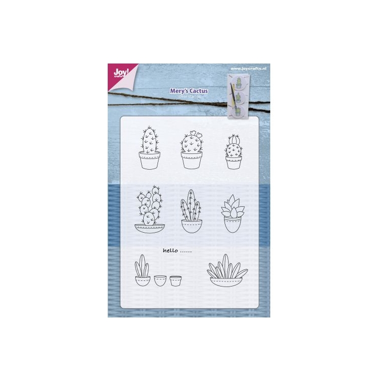 JOY CRAFTS СИЛИКОНОВИ ПЕЧАТИ - 6410/0403 - Изображение 1