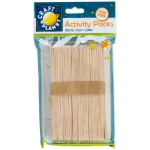 DOCRAFTS НАТУРАЛНИ КЛЕЧКИ ЗА СЛАДОЛЕД 15СМ. 50БР. - 6681109