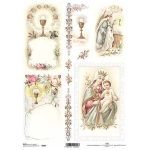 ITD COLLECTION ДЕКУПАЖНА ОРИЗОВА ХАРТИЯ А4 - R0688