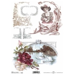 ITD COLLECTION ДЕКУПАЖНА ОРИЗОВА ХАРТИЯ А4 - R0346
