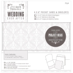 DOCRAFTS КАРТИЧКИ С ПЛИКОВЕ 15/15 25 БР WEDDING-PMA 158102