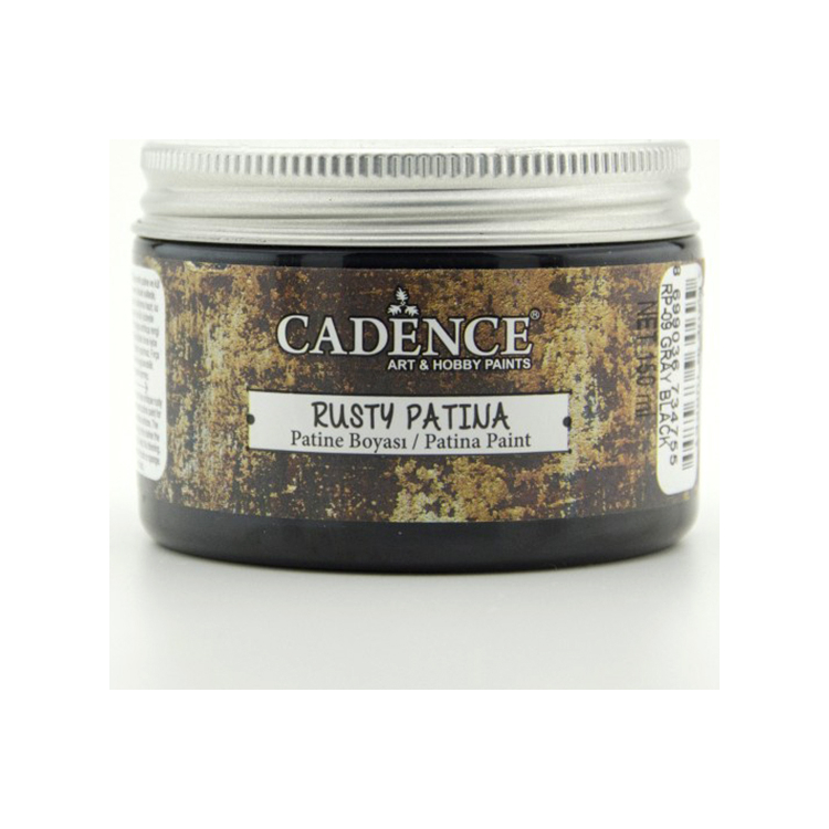 090003 CADENCE ПАТИНА 150 МЛ. - BLACK RP-09 - Изображение 1