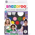 SNAZAROO КОМПЛЕКТ БОИ ЗА ЛИЦЕ 21 ЧАСТИ - PARTY