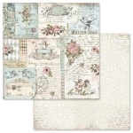 STAMPERIA PINK CHRISTMAS КАРТОН 30,5/30,5 СМ - SBB580