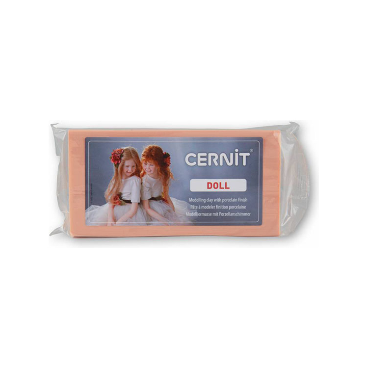095855 CERNIT ГЛИНА DOLL 500 ГР. - ТЕЛЕСНА ТЪМНА - Изображение 1