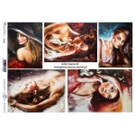 ITD COLLECTION ДЕКУПАЖНА ОРИЗОВА ХАРТИЯ А4 - R1246