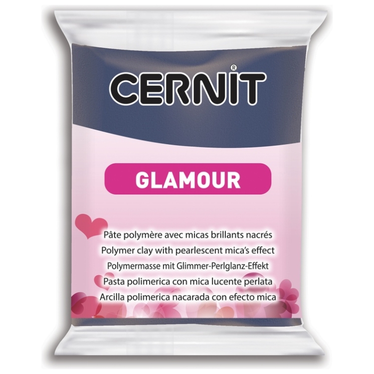 246 CERNIT GLAMOUR ТЪМНО СИНЬО 56 ГР - Изображение 1