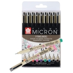 SAKURA PIGMA MICRON 9 FINELINERS ТЪНКОПИСЦИ - POXSDK059