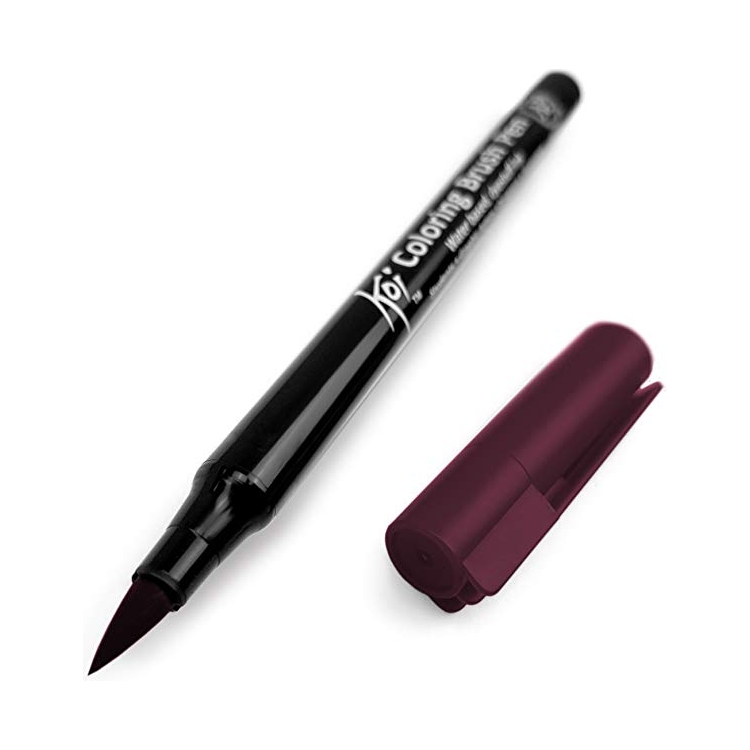 393120 SAKURA COLORING BRUSH PEN BURGUNDY - XBR#22 - Изображение 1