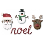 SIZZIX THINLITS ЩАНЦИ ЗА ИЗРЯЗВАНЕ - CHRISTMAS
