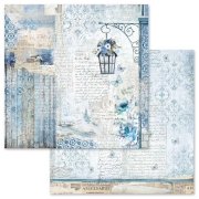 STAMPERIA BLUE LAND ДИЗАЙНЕРСКИ КАРТОН 30,5/30,5 СМ - SBB562