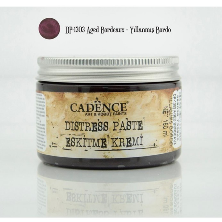 130303-154327 CADENCE ПАСТА DISTRESS 150 МЛ - AGED BORDEAUX DP-1303 - Изображение 1