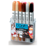 COPIC CIAO КОМПЛЕКТ - 12 ЦВ. ТЕЛЕСНИ ЦВЕТОВЕ